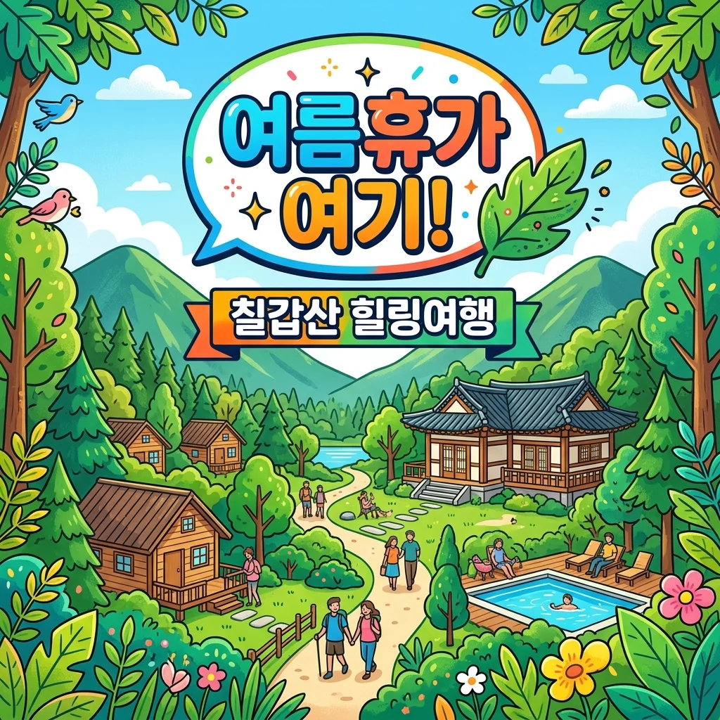 칠갑산자연휴양림 예약 방법부터 물놀이장 계곡 이용 꿀팁 총정리