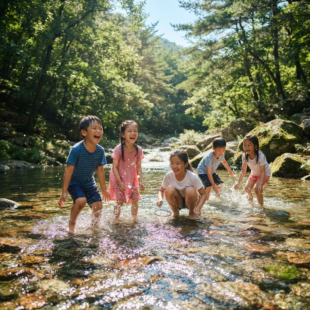 아이들이 더 좋아하는 물놀이장과 계곡 이용법