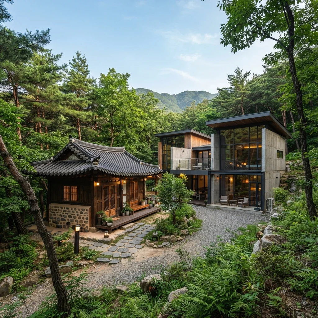 내 취향에 맞는 숙소 선택: 숲속의 집 vs 휴양관