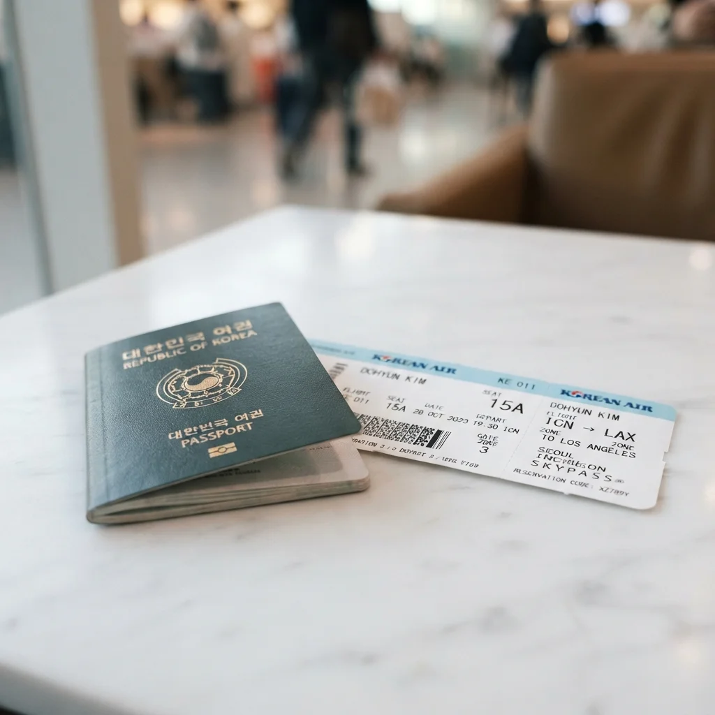 입국 서류 및 조건 한눈에 보기