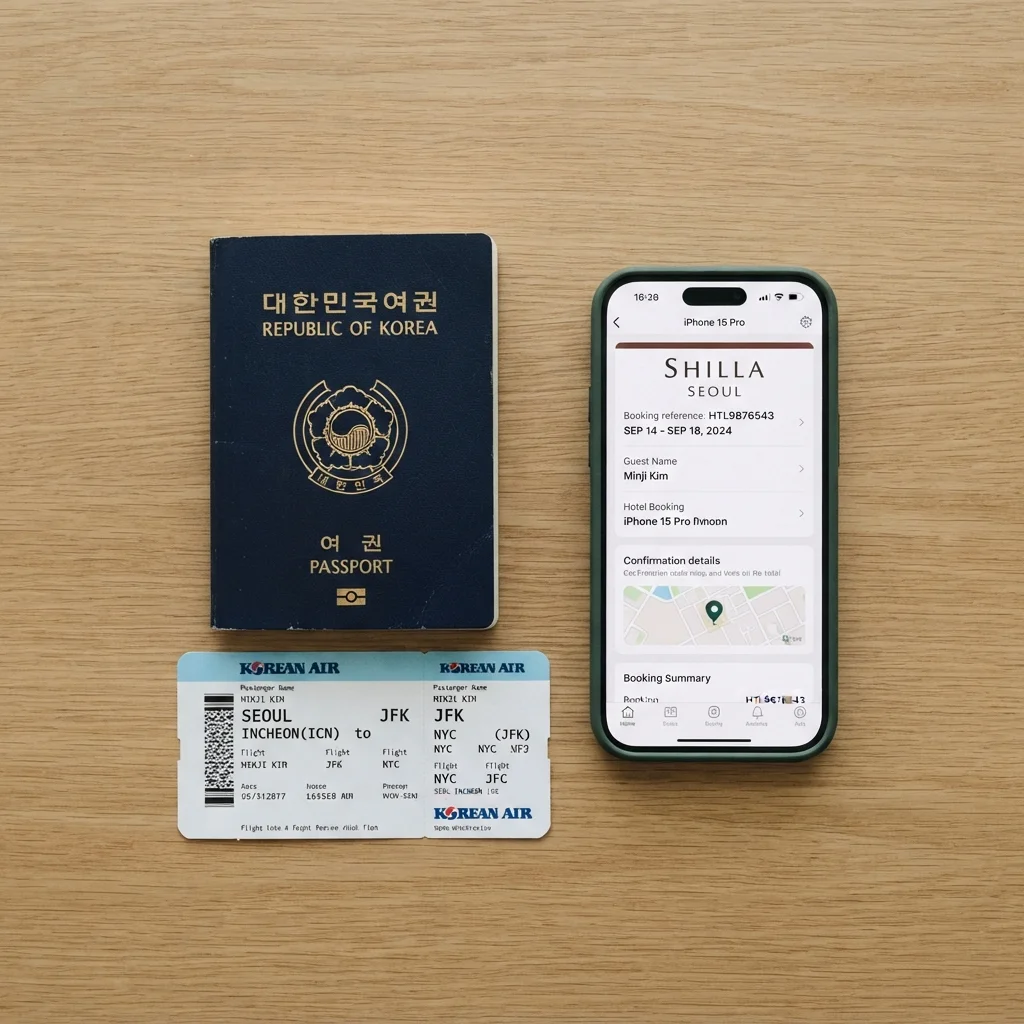 입국 전 필수 체크리스트