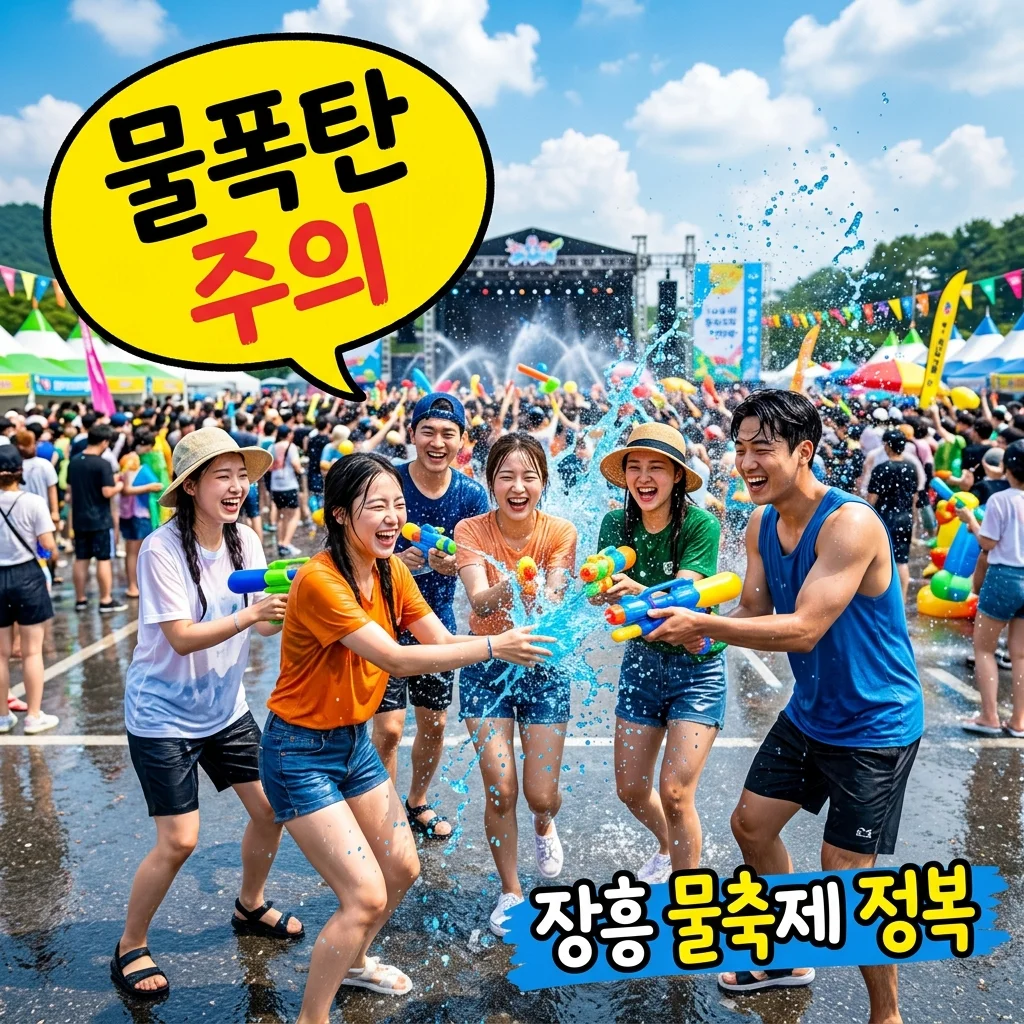 장흥 물축제 2026 완벽 가이드: 일정, 준비물, 주차 꿀팁까지 총정리