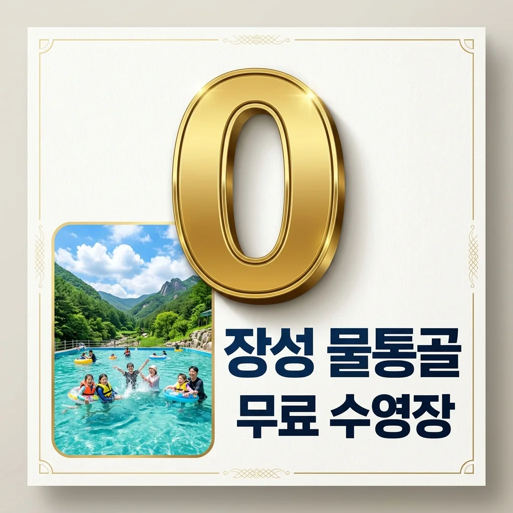 장성 물통골 수영장 무료 이용 꿀팁! 6년 만의 재개장 완벽 가이드