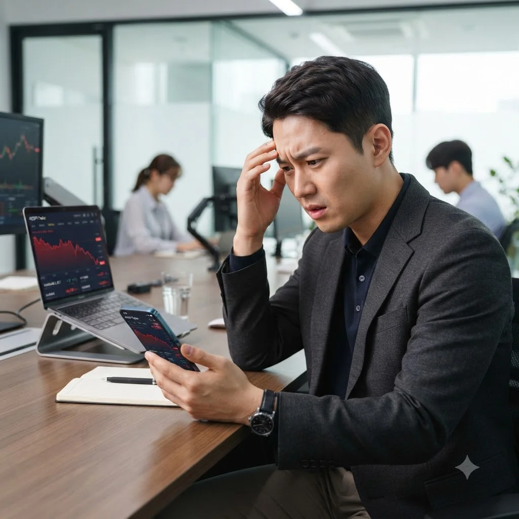 갑자기 뚝 떨어진 내 주가, 혹시 상장폐지인가요?