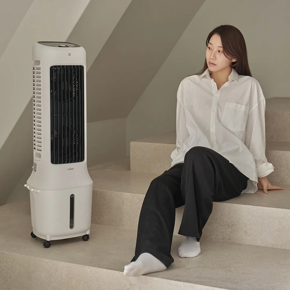 끌리젠 냉풍기 냉방기 에어쿨러 에어컨 선풍기 가정용 업소용 산업용 이동식 냉각 얼음 상세 이미지 7