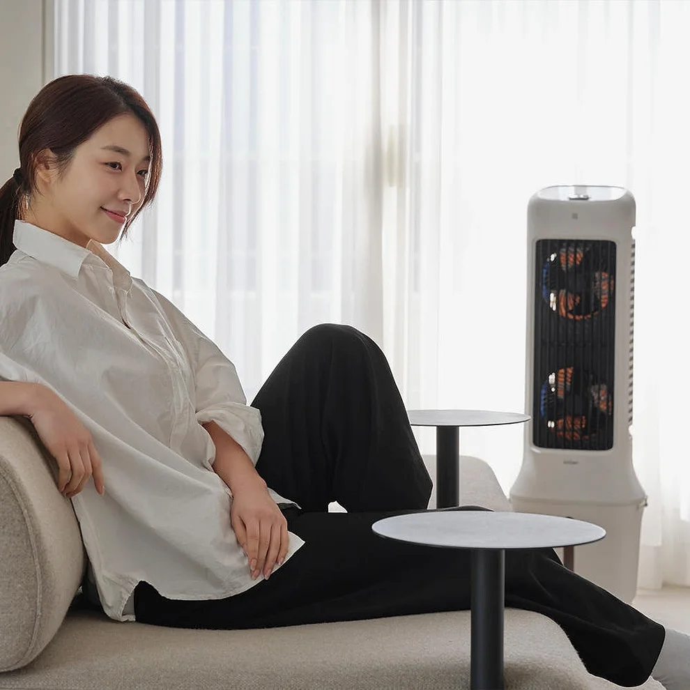 끌리젠 냉풍기 냉방기 에어쿨러 에어컨 선풍기 가정용 업소용 산업용 이동식 냉각 얼음 상세 이미지 9