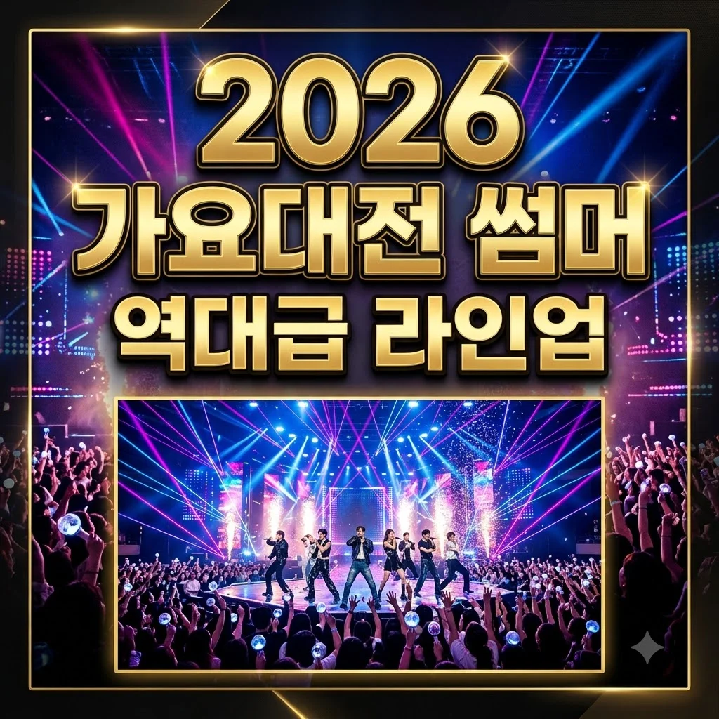 2026 가요대전 썸머 라인업 시간 중계 방송 일정 총정리
