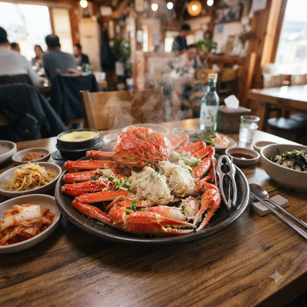 주변 즐길 거리: 영덕 대게와 바다 산책