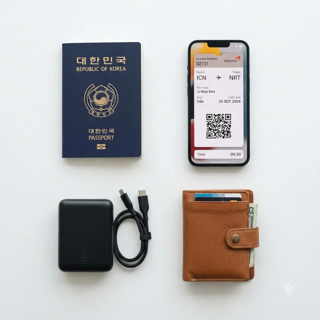 마지막 점검! 출국 전 필수 준비물