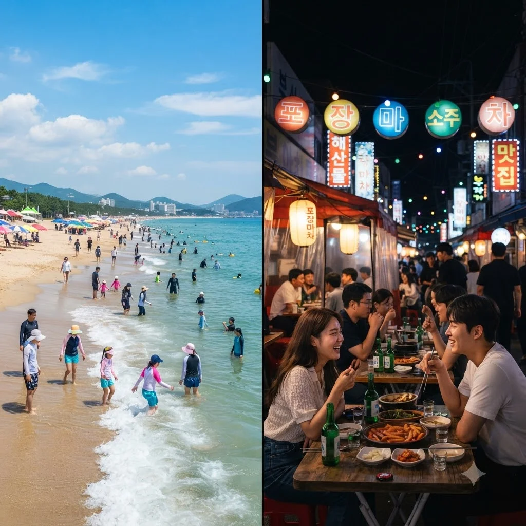 낮과 밤, 다르게 즐기는 다대포 활용법