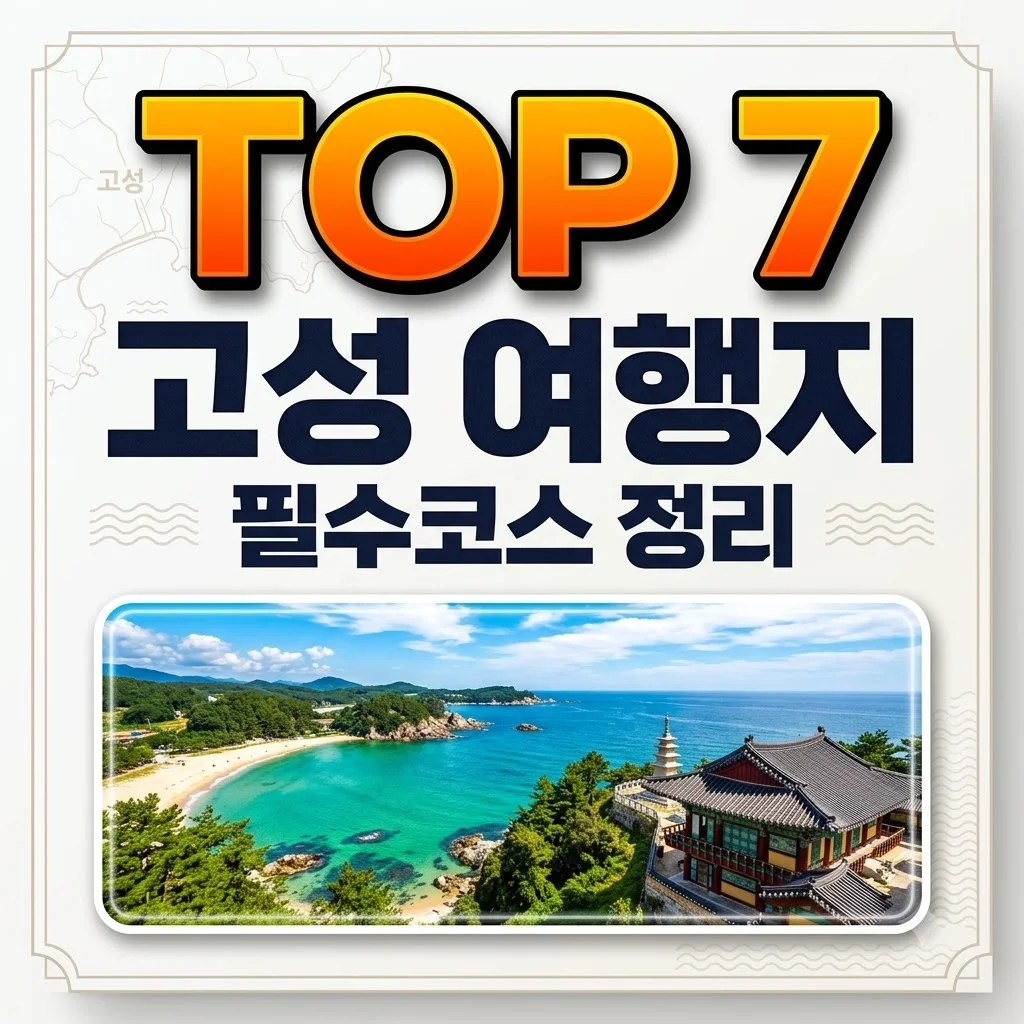 고성 가볼만한곳 BEST 7! 가족·연인과 함께하는 강원도 고성 여행 코스 완벽 정리