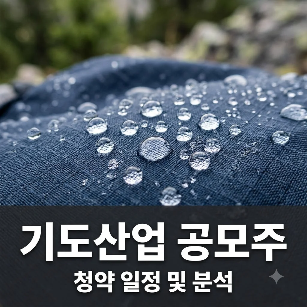기도산업 공모주 청약 일정 공모가 분석: 8월 투자 포인트 및 주의사항 총정리