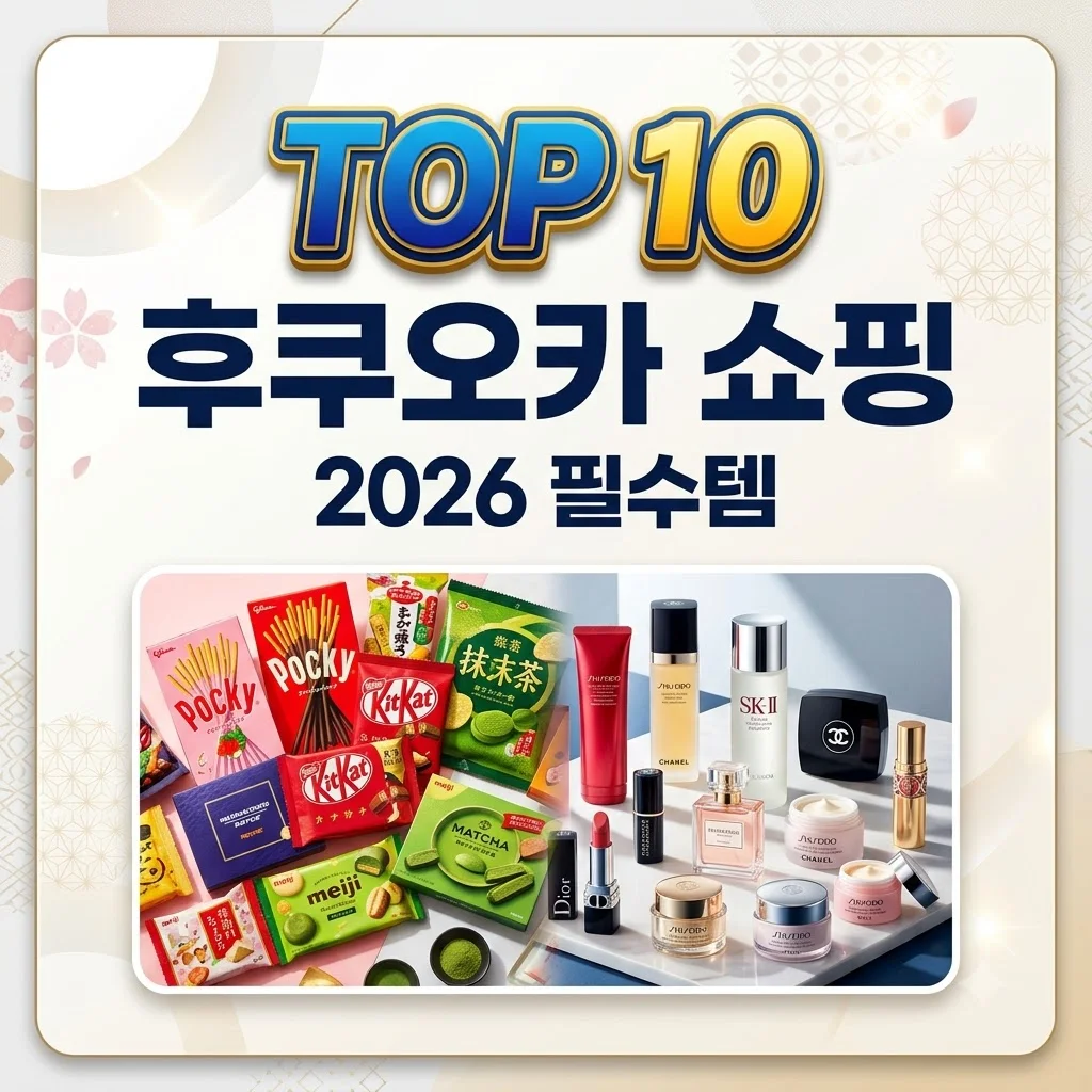 후쿠오카 쇼핑리스트 추천 TOP 10! 돈키호테부터 면세점 필수템까지