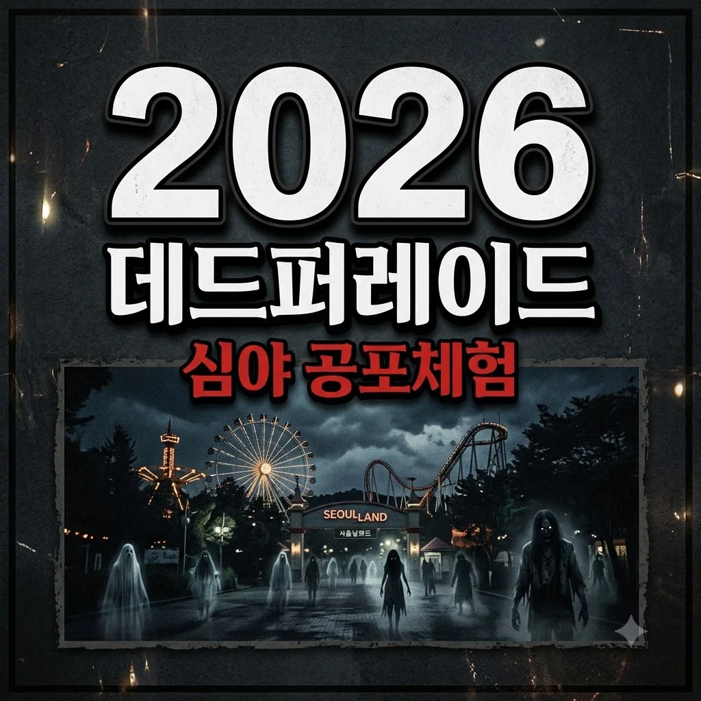 서울랜드 데드퍼레이드 예약 방법 및 가격, 심야 공포체험 꿀팁 총정리