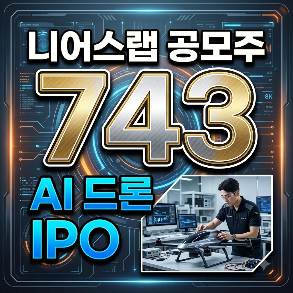 니어스랩 공모주 청약 총정리: 공모가 41,200원 확정, AI 드론의 가치는?