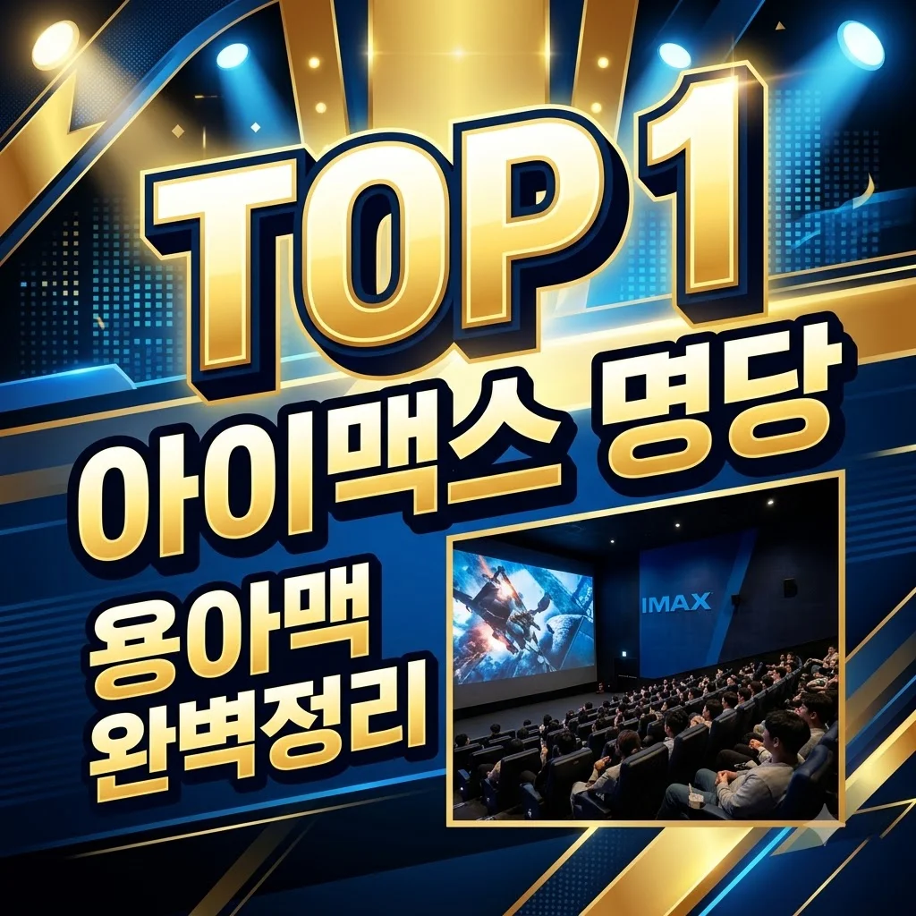 아이맥스 영화관 명당 추천! 용아맥 1.43:1 화면비와 최고의 좌석 완벽 정리