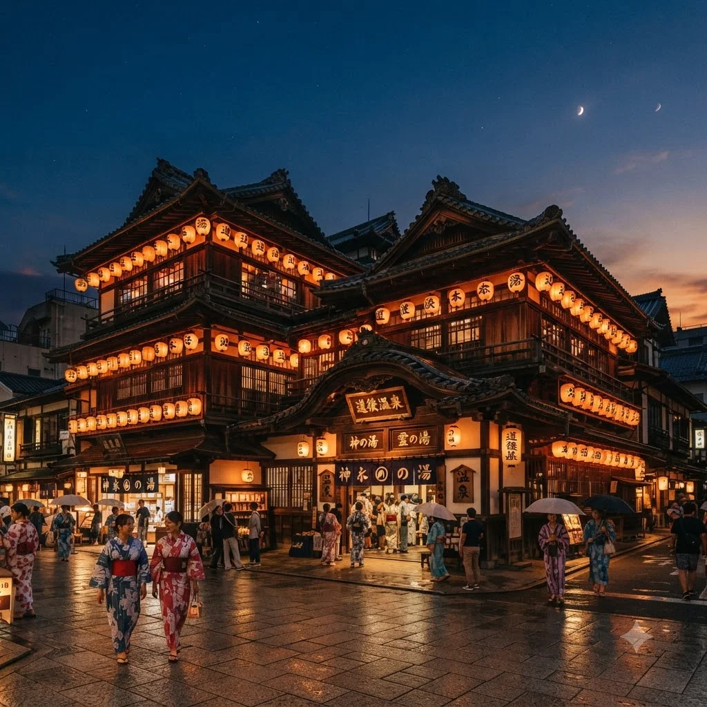 센과 치히로의 모티브, 도고 온천 힐링 가이드
