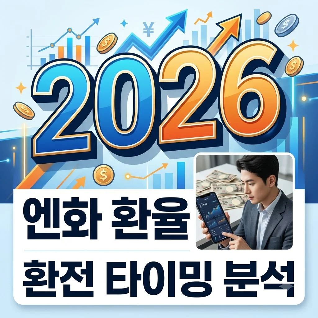 엔화 환율 전망 및 환전 타이밍: 2026년 일본 여행 전 필수 체크리스트