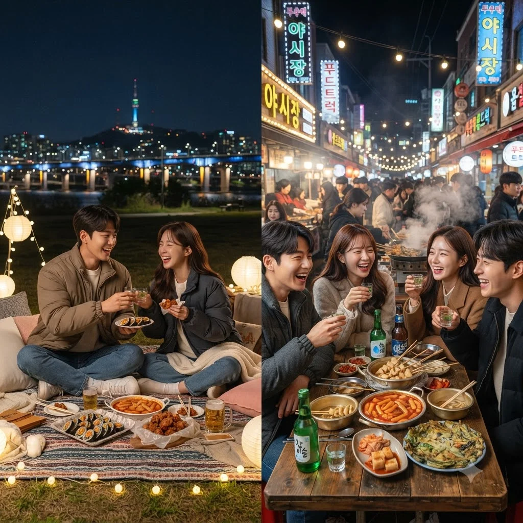 어디서 즐길까? 돗자리존 vs 테이블존 비교