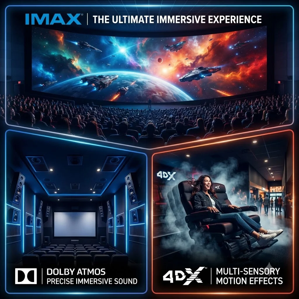 아이맥스 vs 돌비 시네마 vs 4DX, 나의 선택은?