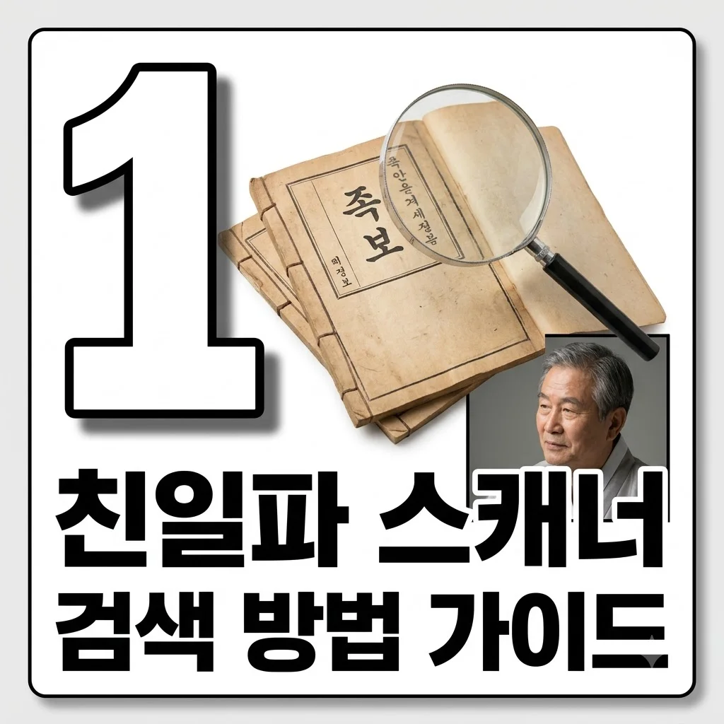 친일파 스캐너 홈페이지 주소 및 검색 방법: 우리 조상님 기록 확인하기