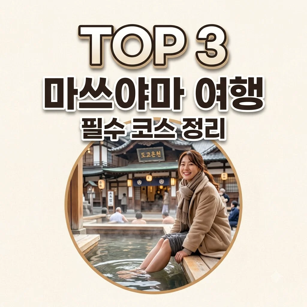 마쓰야마 여행 코스 총정리: 도고온천, 맛집, 가성비 호텔 TOP 3 추천