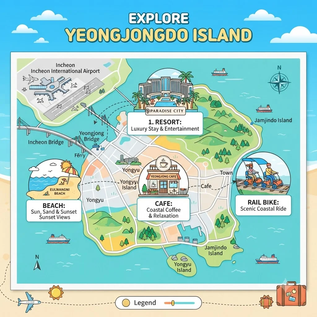 한눈에 보는 영종도 추천 명소 TOP 5