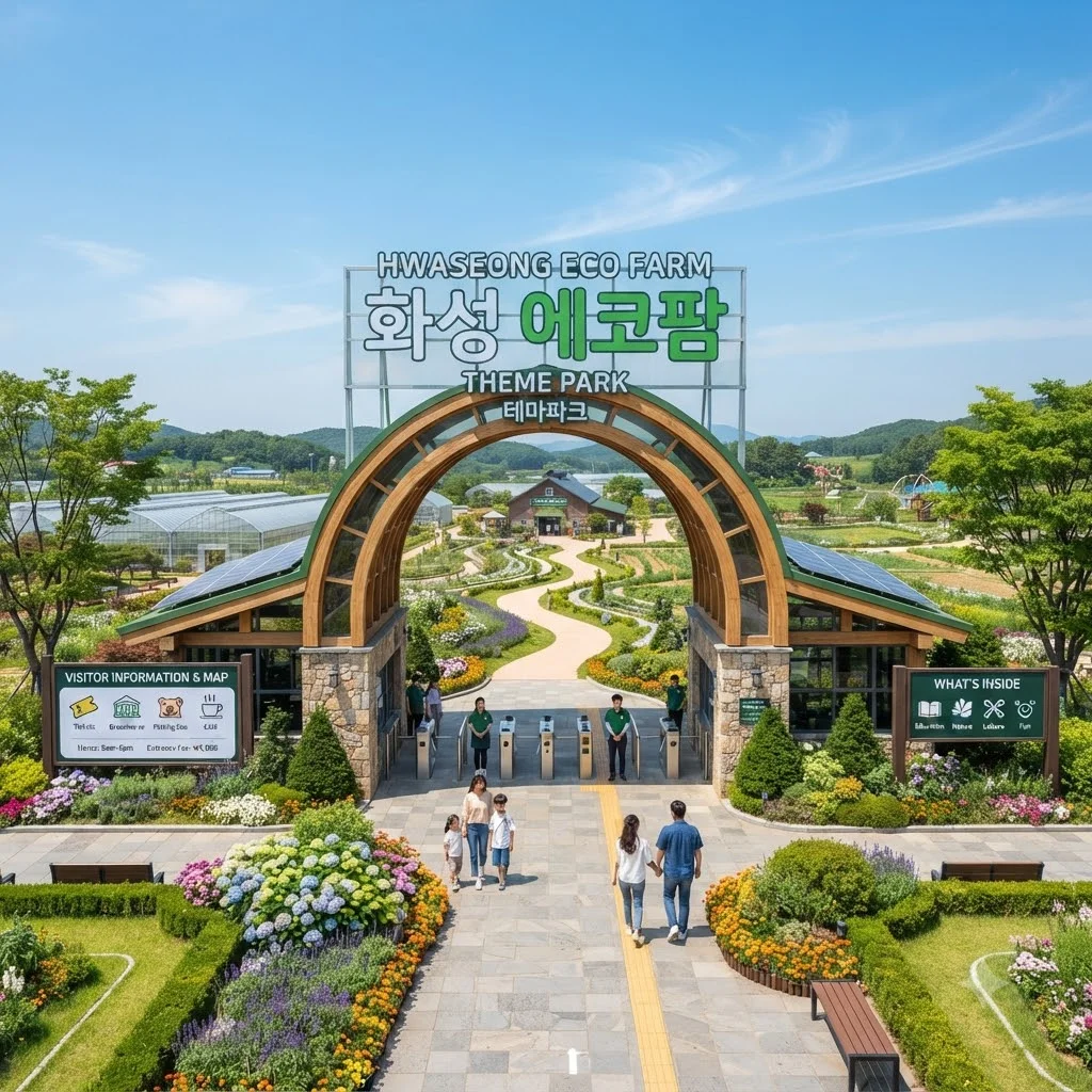 한눈에 보는 화성에코팜테마파크 이용 정보