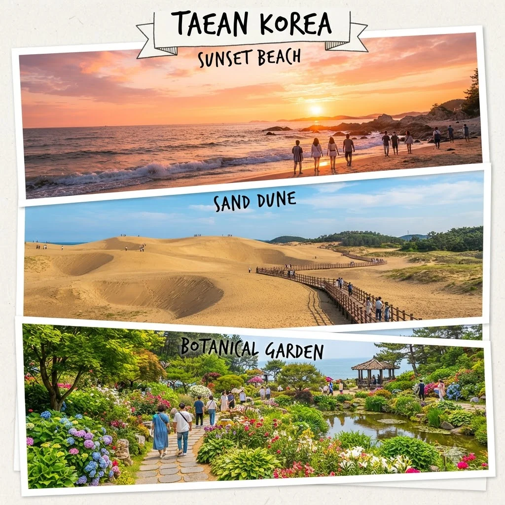 한눈에 보는 태안 가볼만한곳 추천 리스트