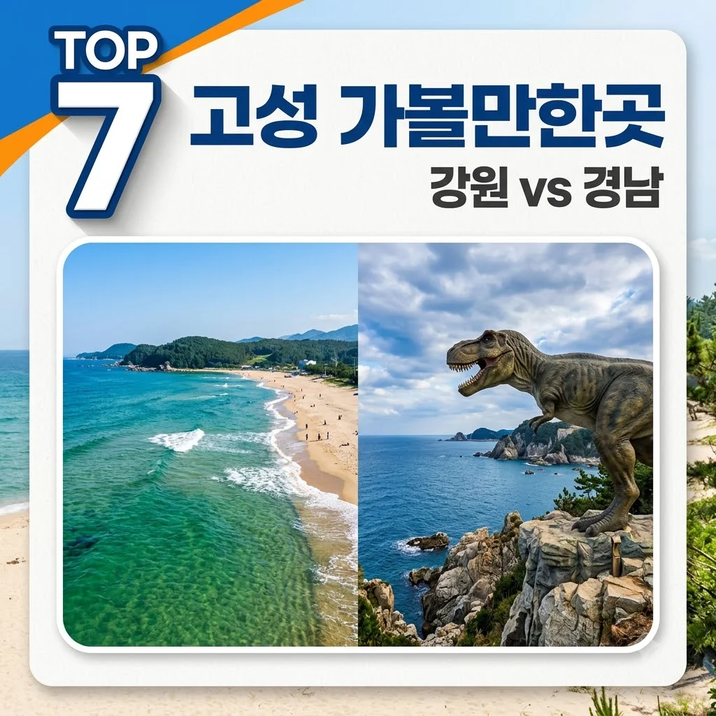 고성 가볼만한곳 BEST 7! 강원도 vs 경남 완벽 정리 (2026 최신 코스)