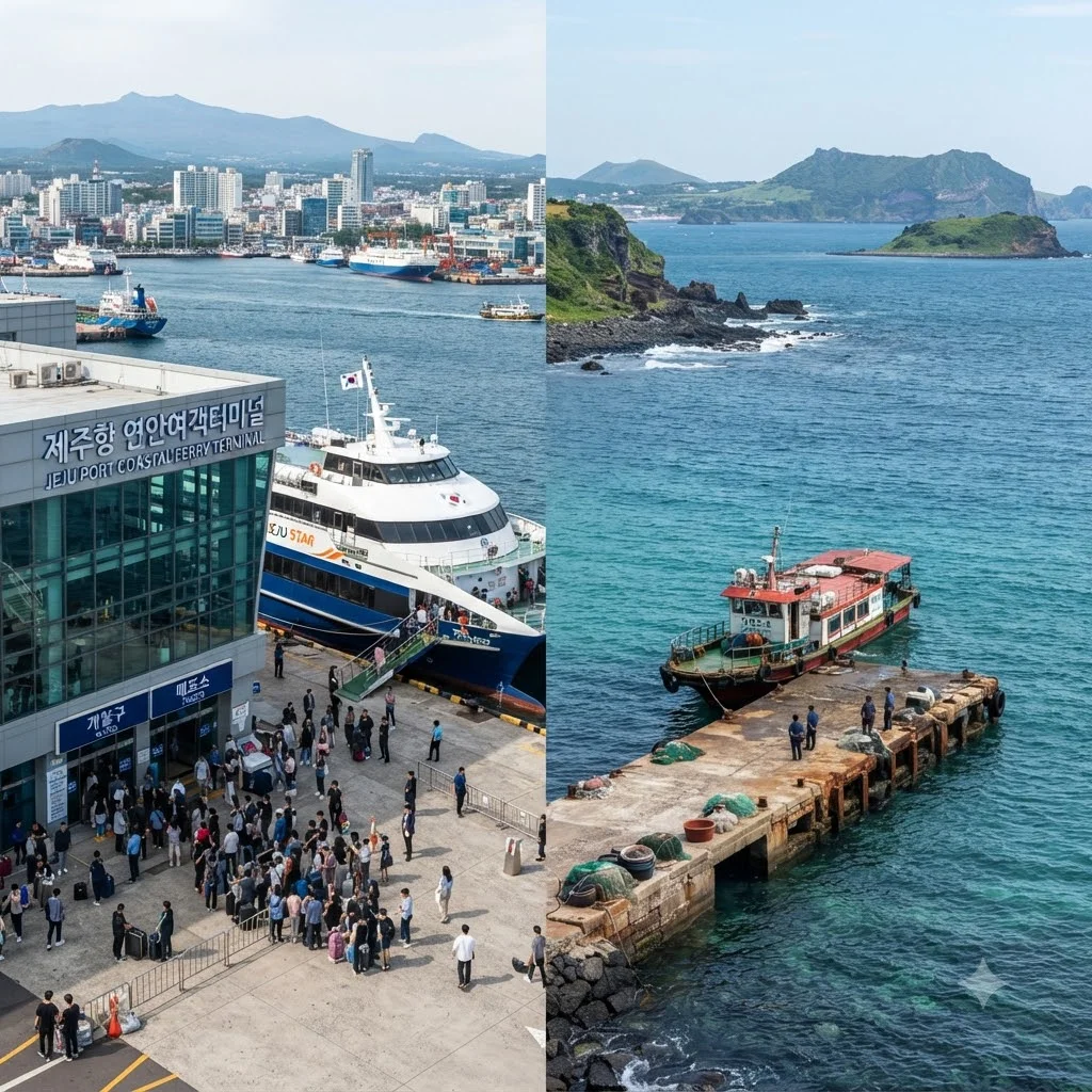 성산항 vs 종달항, 어디서 타는 게 좋을까?