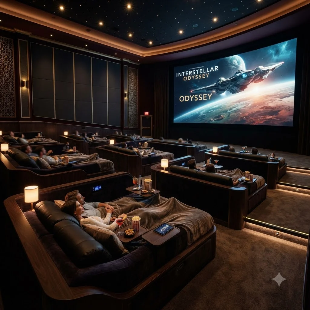 누워서 보는 영화? CGV 템퍼시네마의 매력