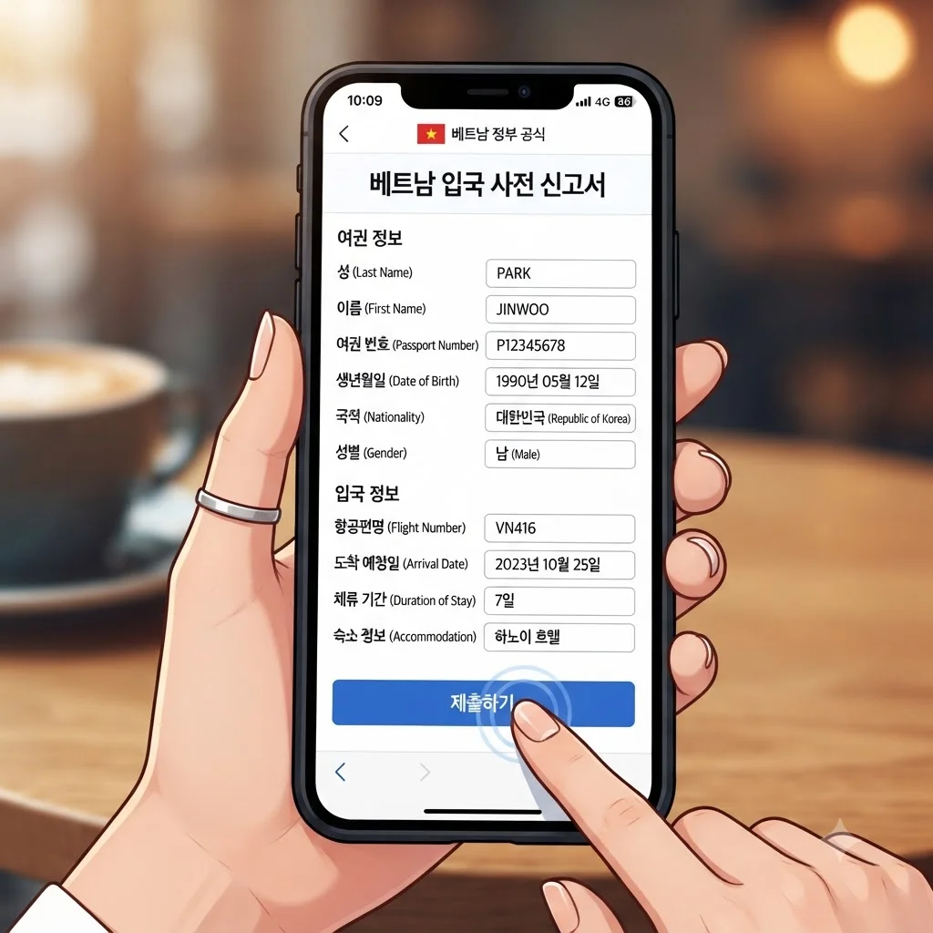 필수 코스! 온라인 사전 입국신고(PAI) 작성법