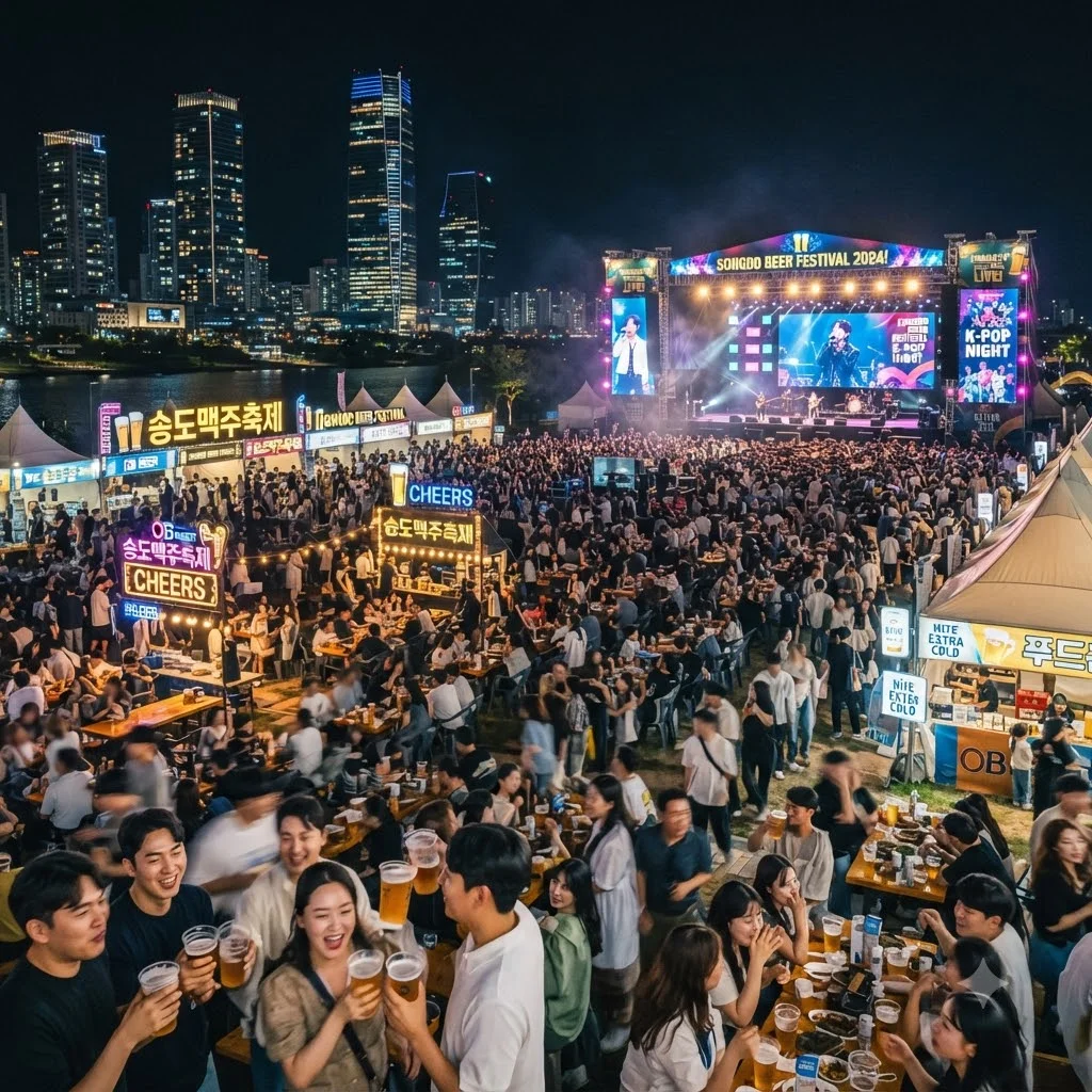 여름밤의 낭만, 2026 송도 맥주축제 드디어 시작됐어요!