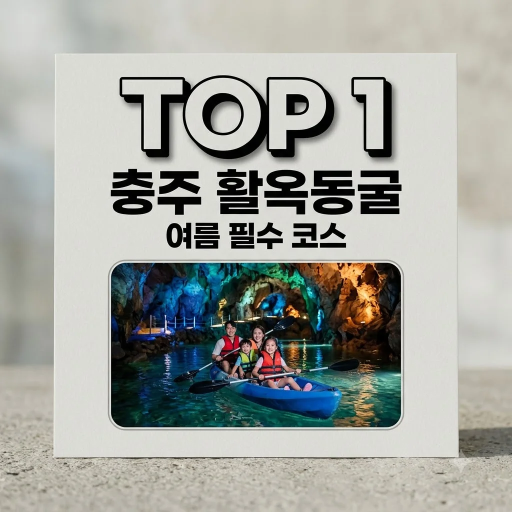 충주 활옥동굴 입장료 카약 예약 팁! 아이와 가기 좋은 여름 여행지 총정리