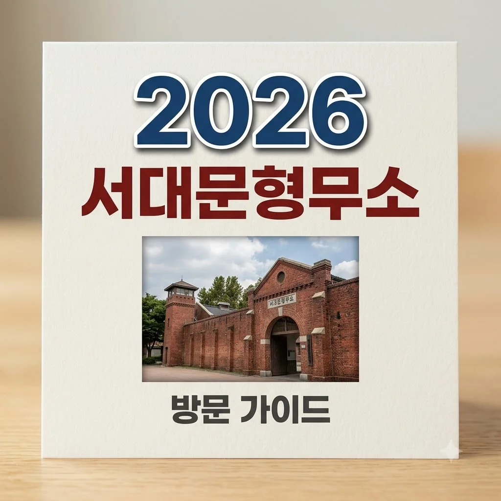 서대문형무소 역사관 완벽 가이드: 입장료, 주차, 예약 및 관람 팁 총정리