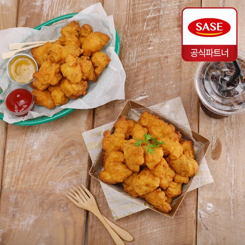 사세 순살치킨 크리스피치킨 가라아게1k 에어프라이어 텐더 너겟 [원산지:상세설명에 표시] 상세 이미지 2