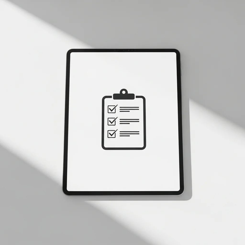 예외 대상 차량 체크리스트