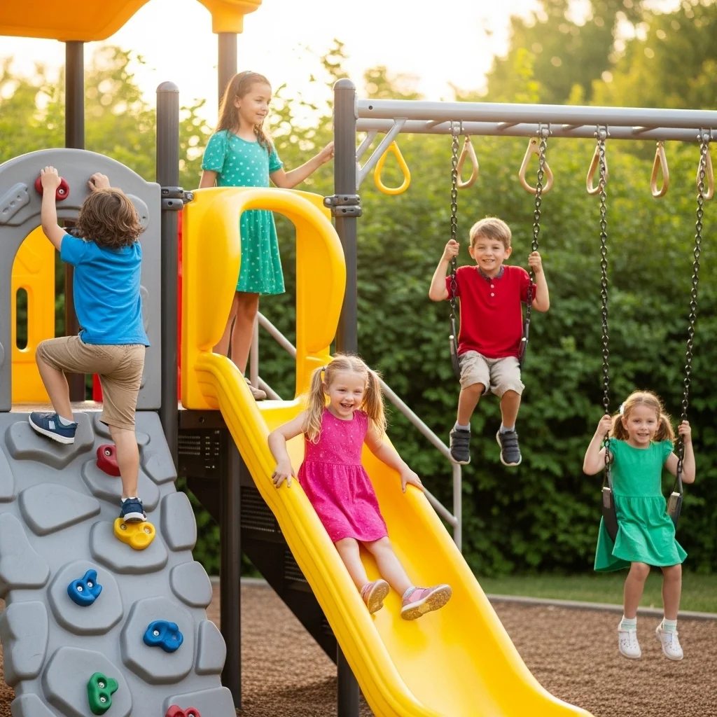 실내와는 다른 야외 키즈카페만의 특별한 점