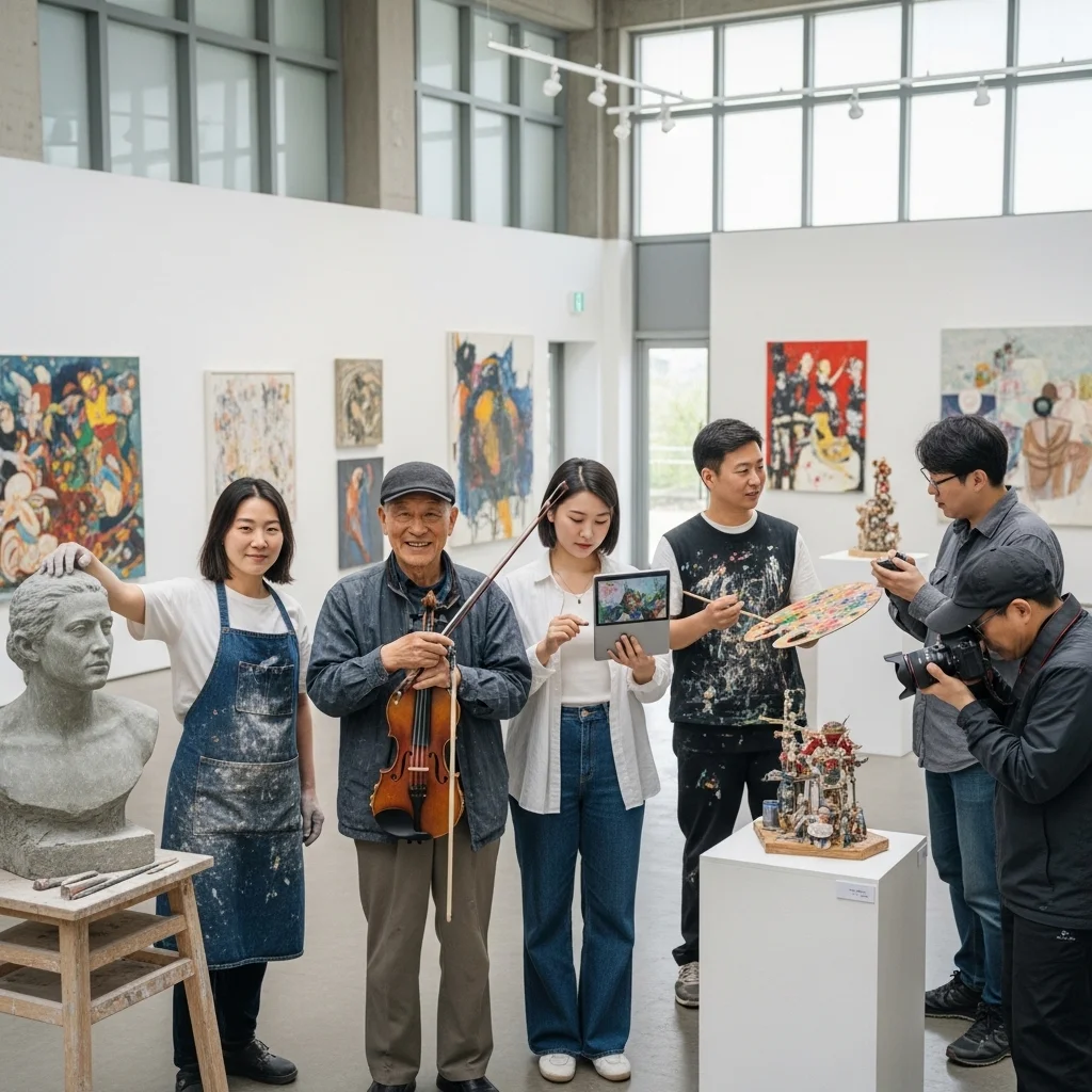 일반인 대상 vs 원로/장애 예술인: 지원 유형 비교