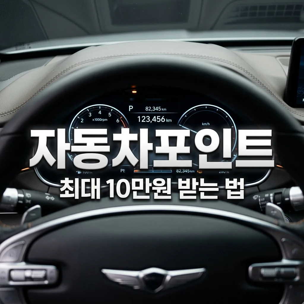 탄소중립포인트 자동차 신청 방법: 대상 차량 및 증빙 등록 총정리