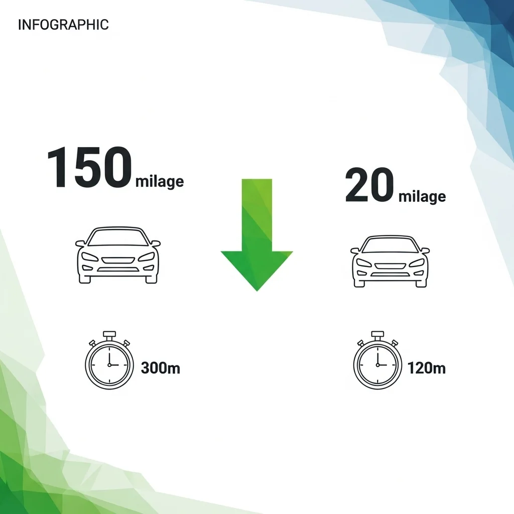 주행거리 비교 방식: 어떻게 감축량을 계산할까?