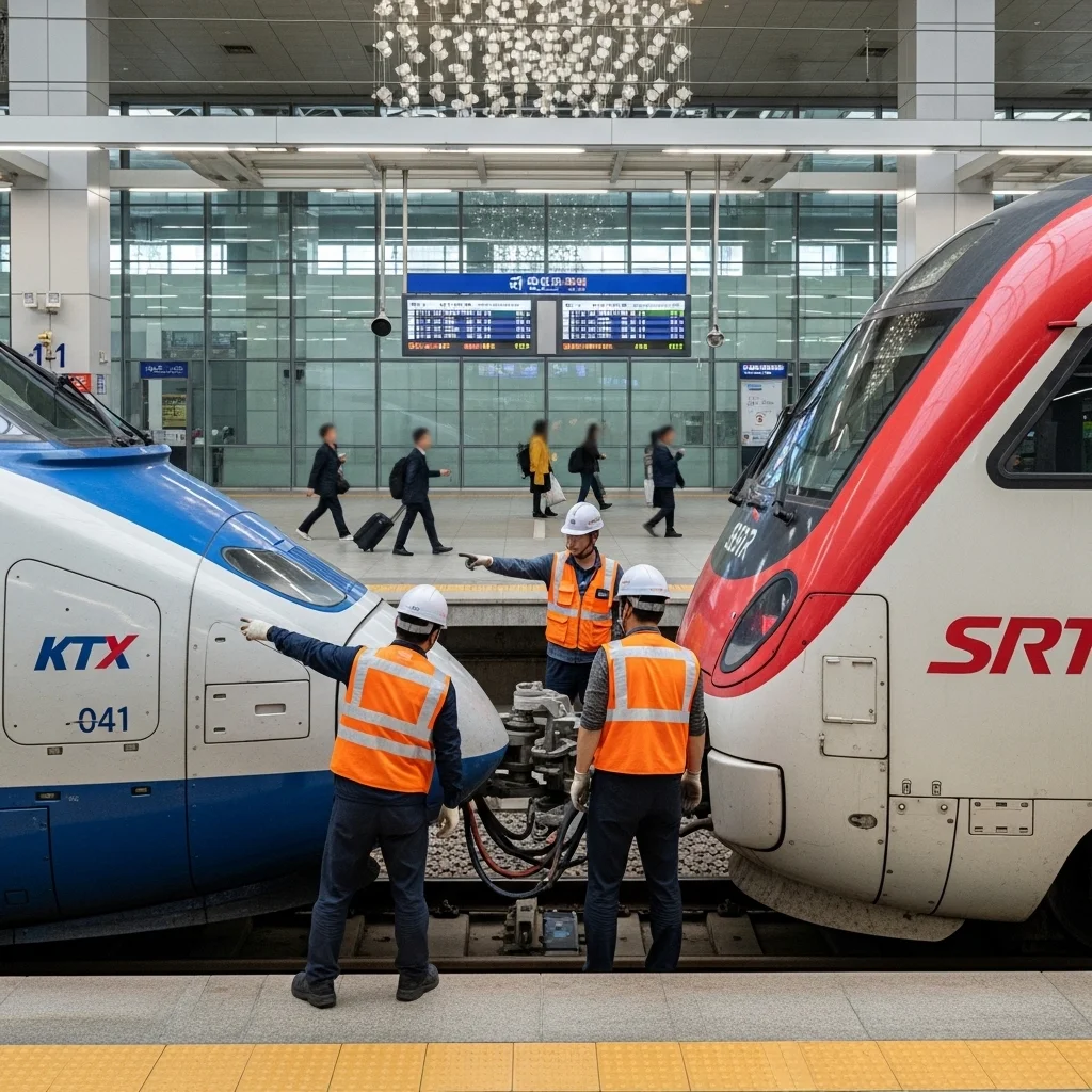 KTX와 SRT가 하나로 달린다 — 중련운행이 뭔가요?