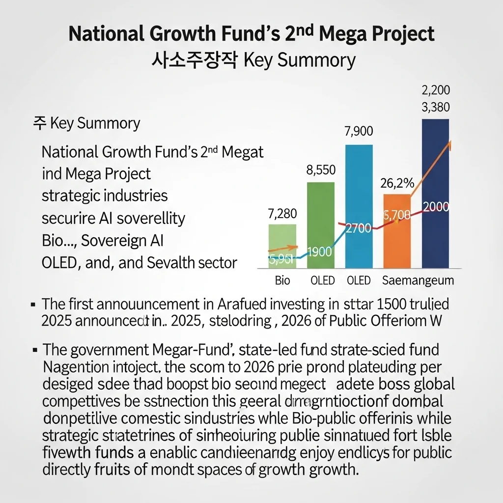 국민성장펀드 2차 메가프로젝트, 무엇이 달라졌나요?