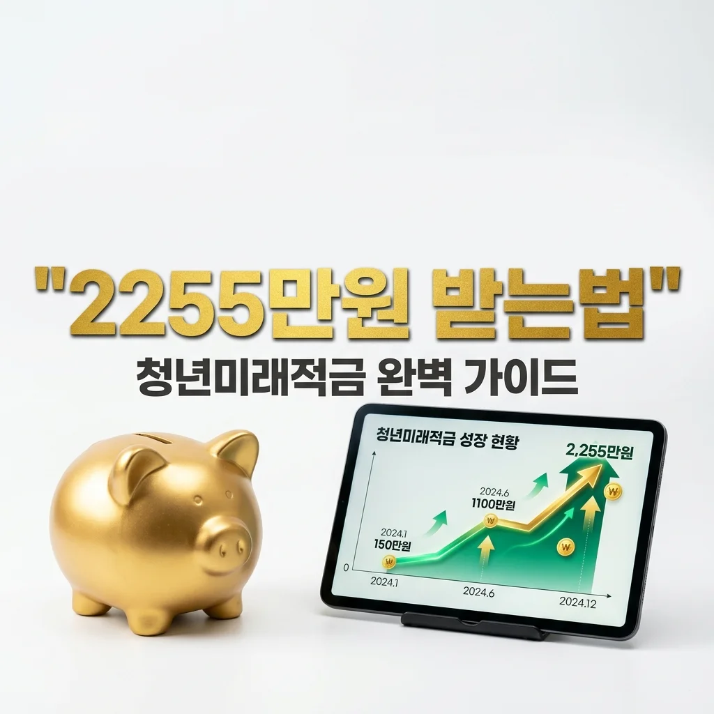 청년미래적금 금리 공개! 월 50만원 3년 넣으면 2255만원 받는 법