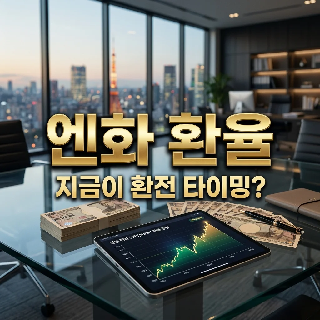 엔화 환율 전망 2026 하반기: 1% 금리 인상 후 지금 환전해도 될까? (환테크 전략)