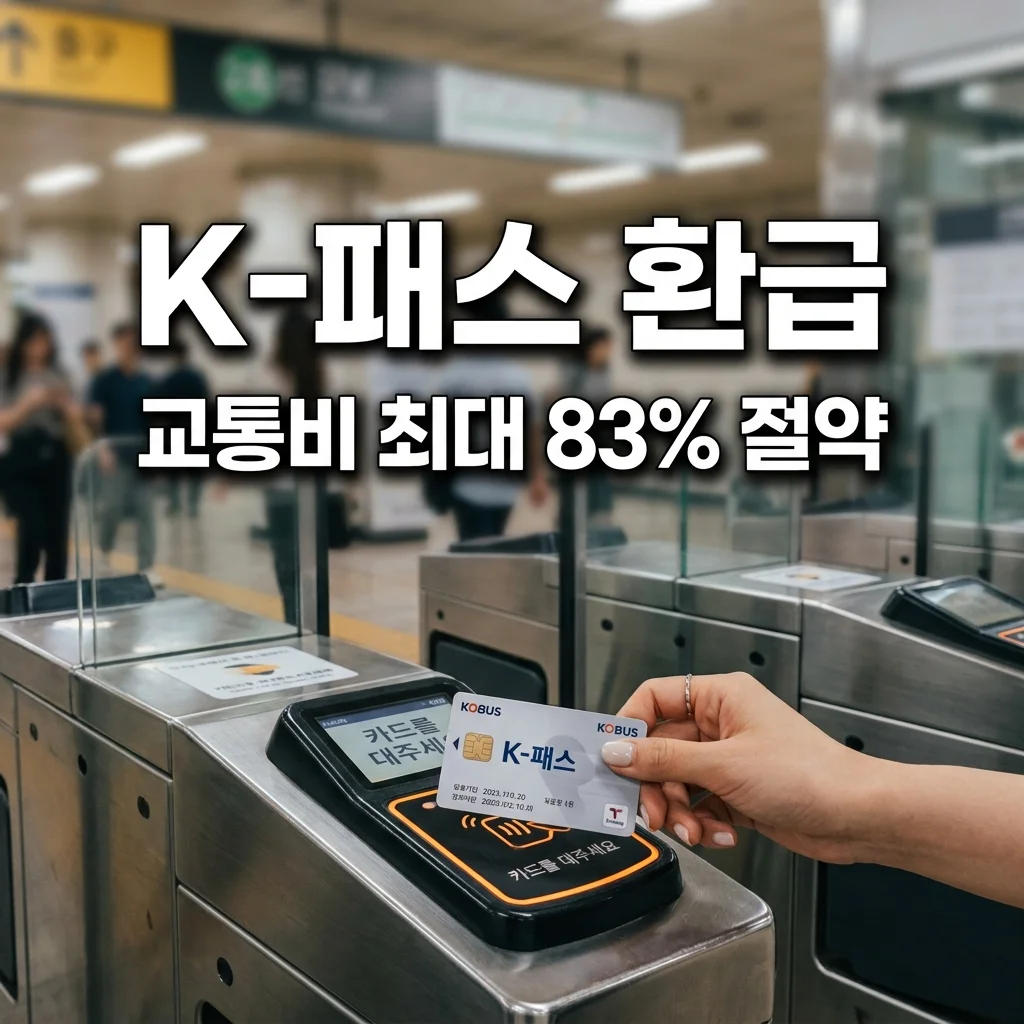 K-패스 신청 방법 및 2026 환급 혜택 총정리: 모두의 카드로 교통비 무제한 아끼기