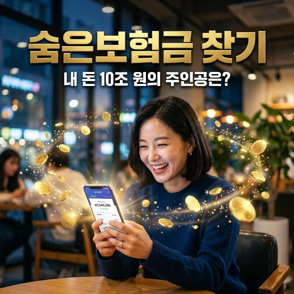 숨은보험금 10조 3천억 찾기! 내보험찾아줌 신청방법 및 환급 팁