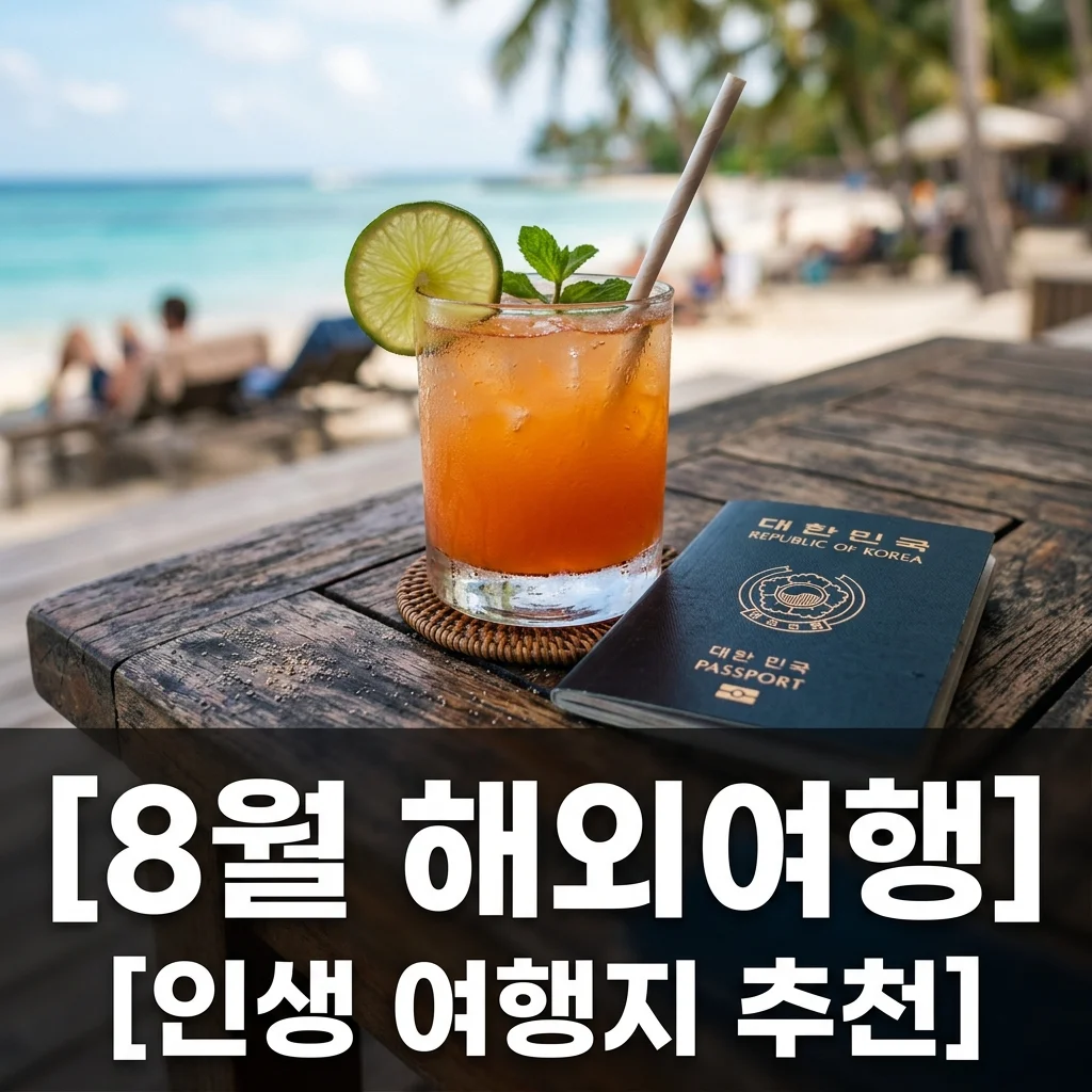8월 해외여행 추천! 시원한 나라부터 가성비 휴양지까지 BEST 5 총정리