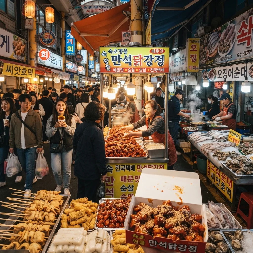 속초의 맛과 멋, 중앙시장과 아바이마을